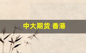 中大期货 香港(中大香港期货有限公司)_https://www.wanyuyiyao.com_北交所_第1张